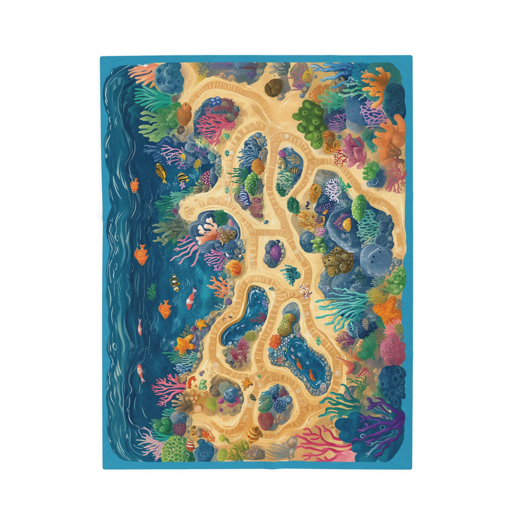 Ocean Reef Play Blanket