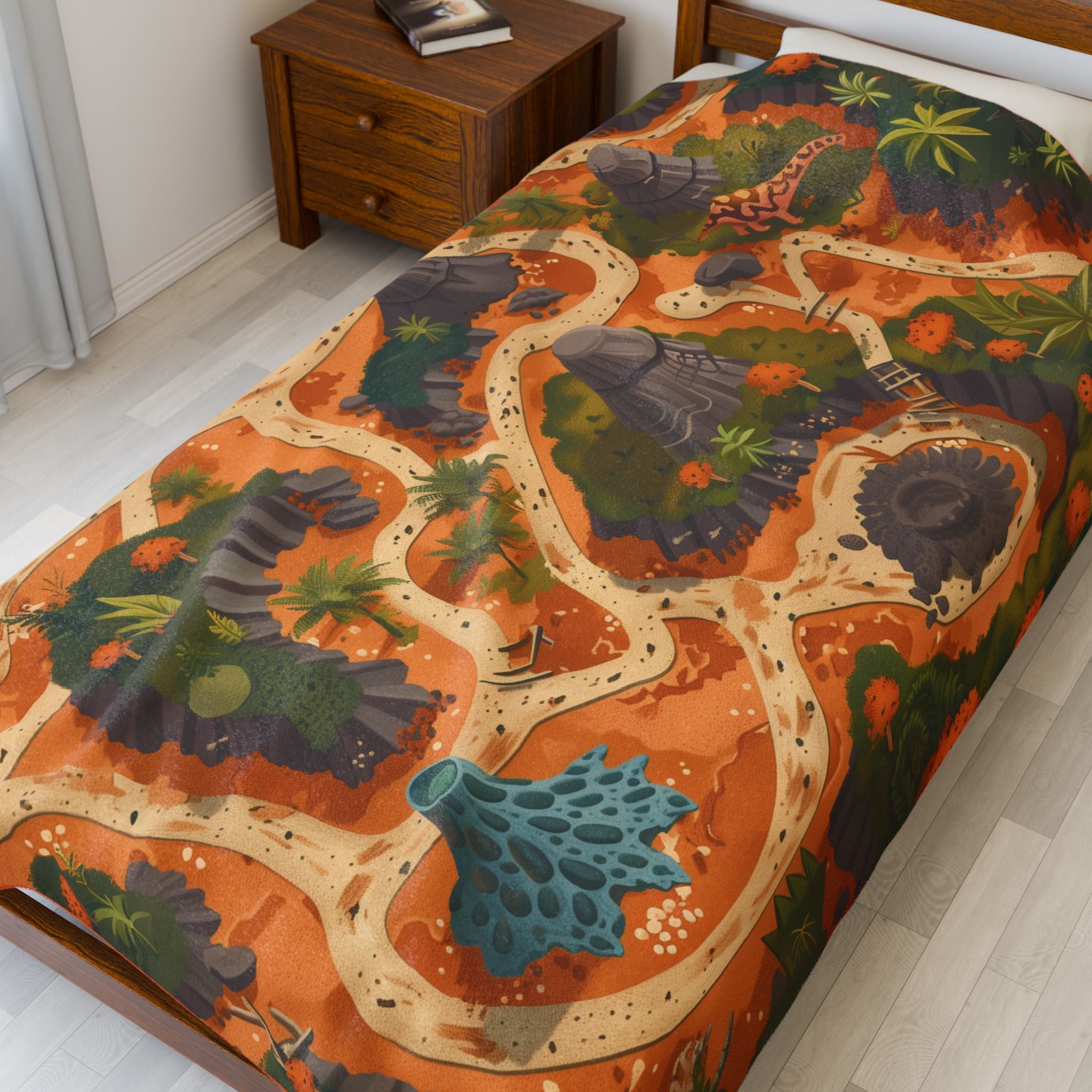 Dino Land Play Blanket