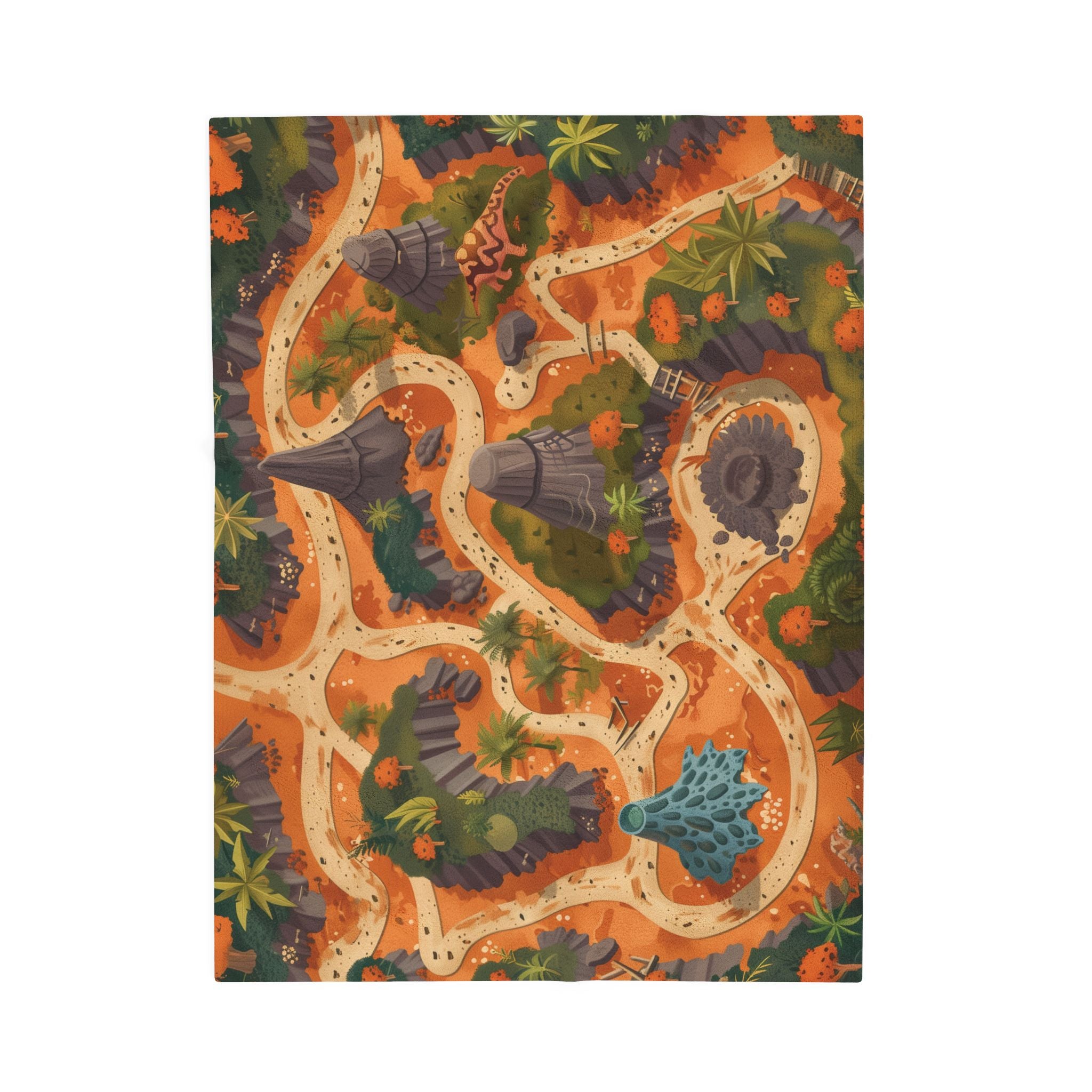 Dino Land Play Blanket