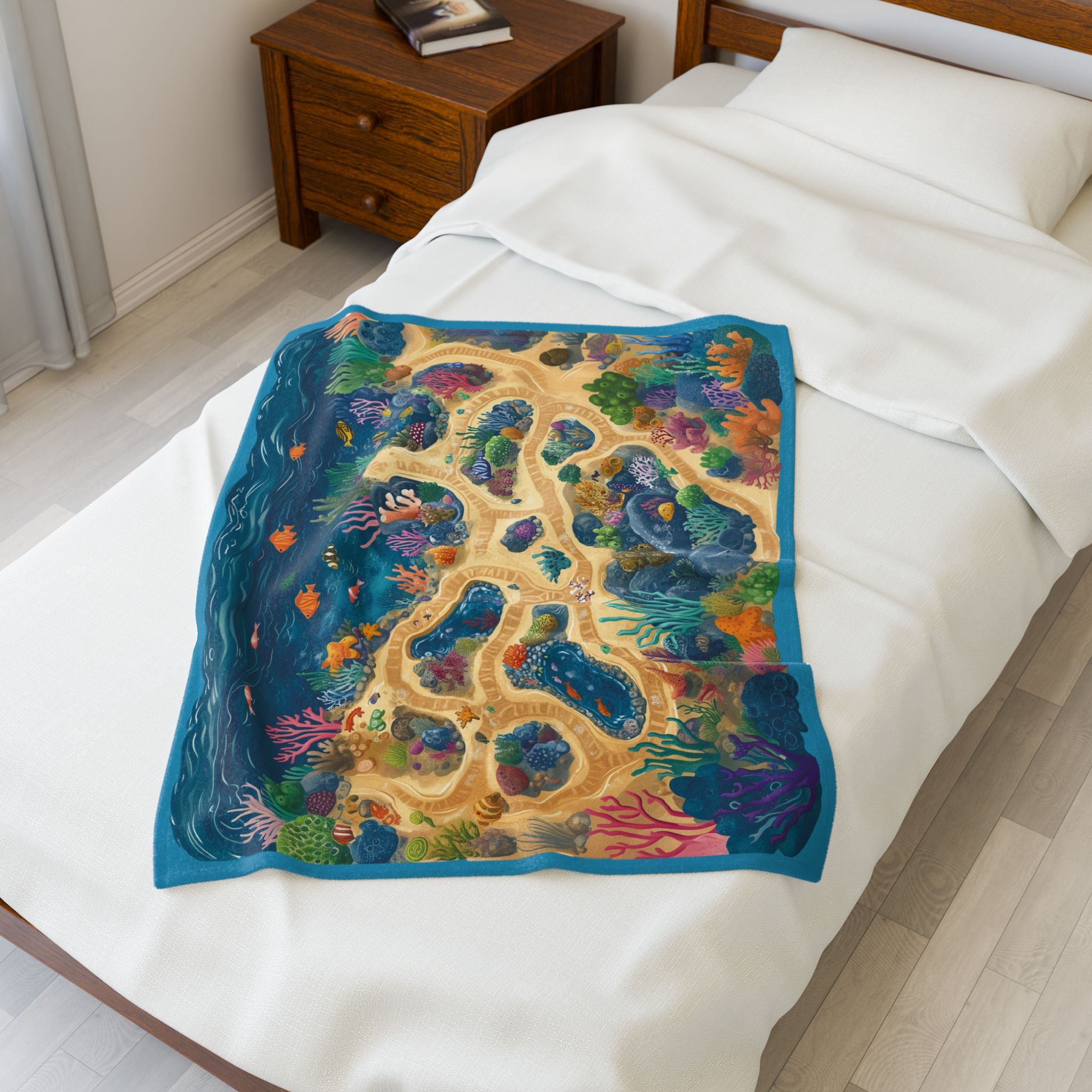 Ocean Reef Play Blanket
