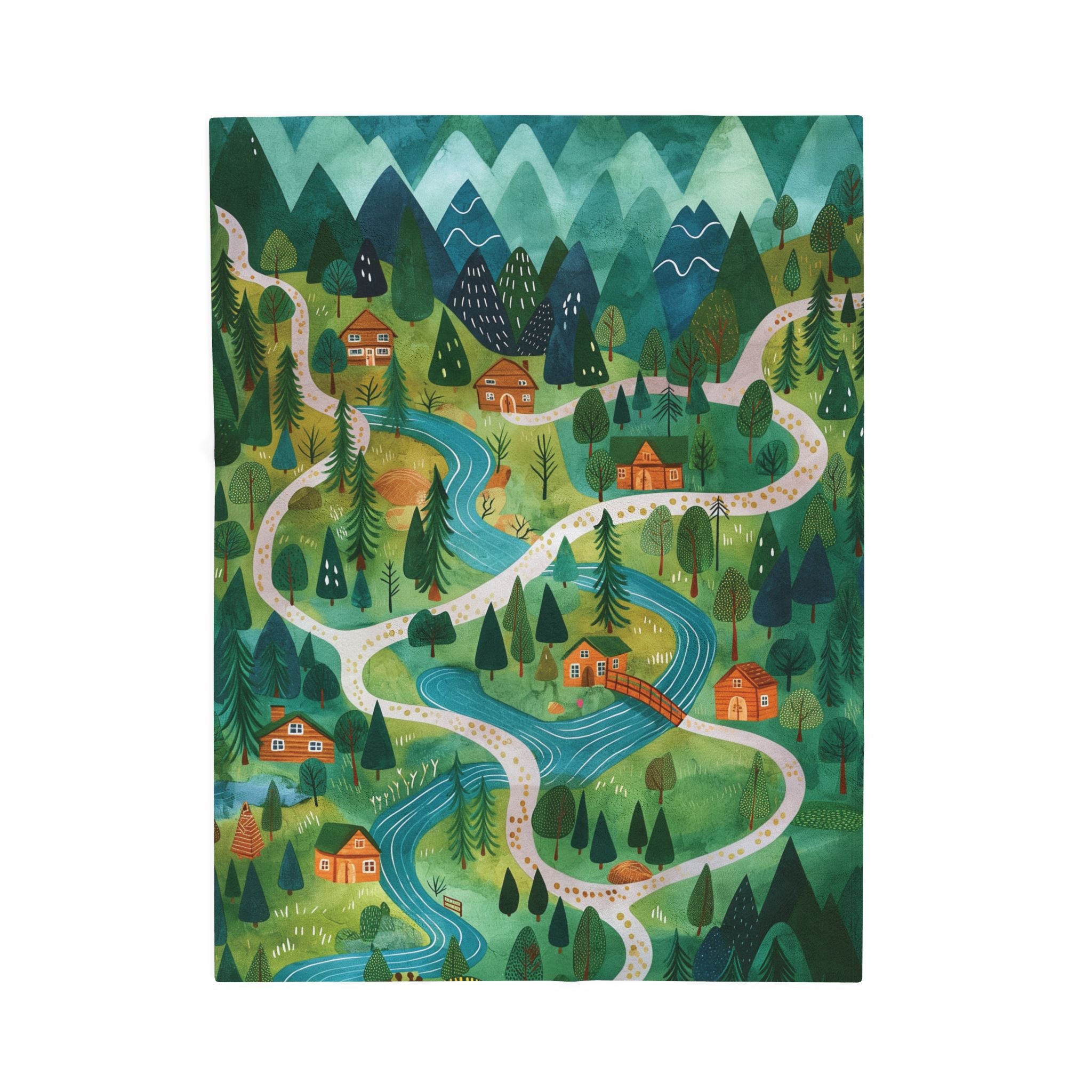 Chalet Village Play Blanket